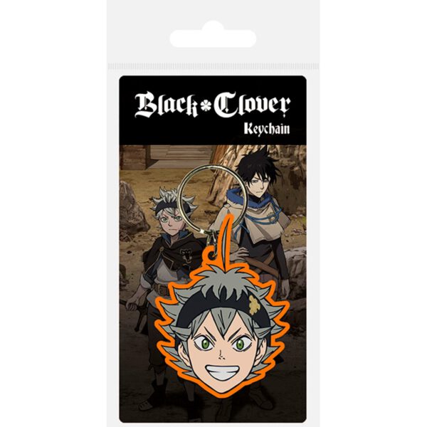 *Llavero pyramid black clover asta face