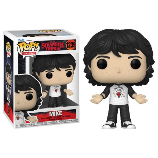 *Funko pop series tv stranger things s4 mike 62393