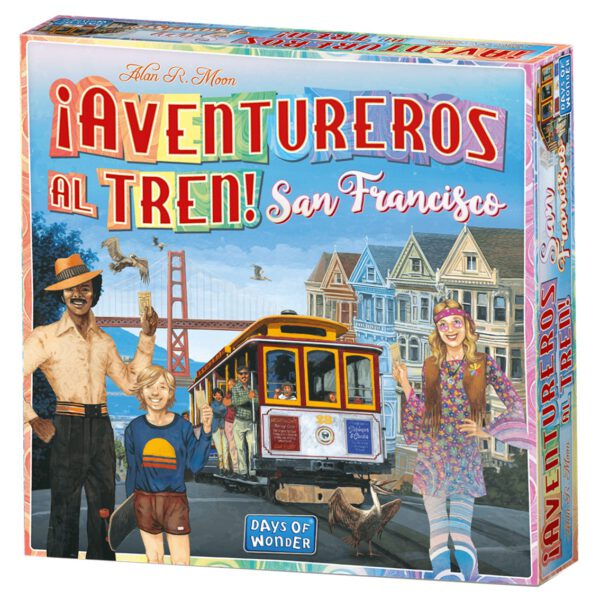 *Juego de mesa aventureros al tren san francisco pegi 8