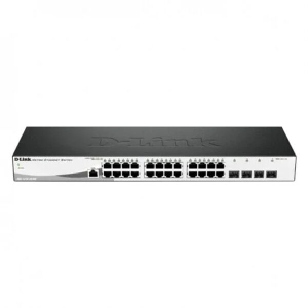 *Switch d - link 28 puertos gestionable 24 puertos gigabit ethernet 10 - 100 - 1000 4 puertos sfp