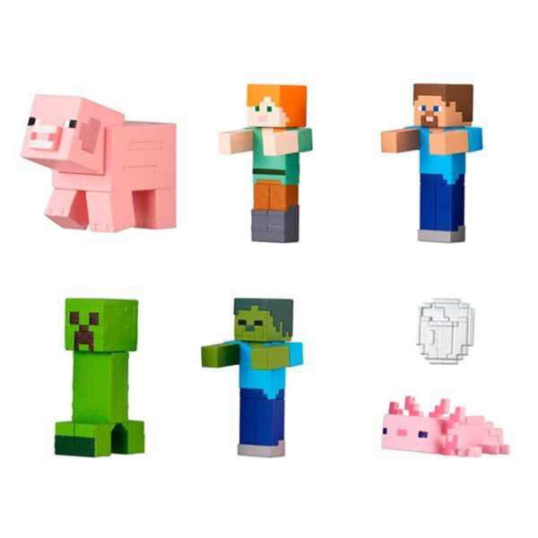 *Set gashapon figuras bandai lote 40 articulos minecraft narabundesu