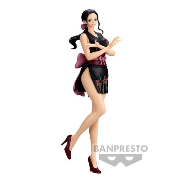 *Figura banpresto one piece glitter & glamours wano county style nico robin version b