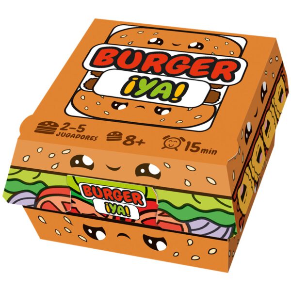 *Juego de mesa burger ¡ya! pegi 8