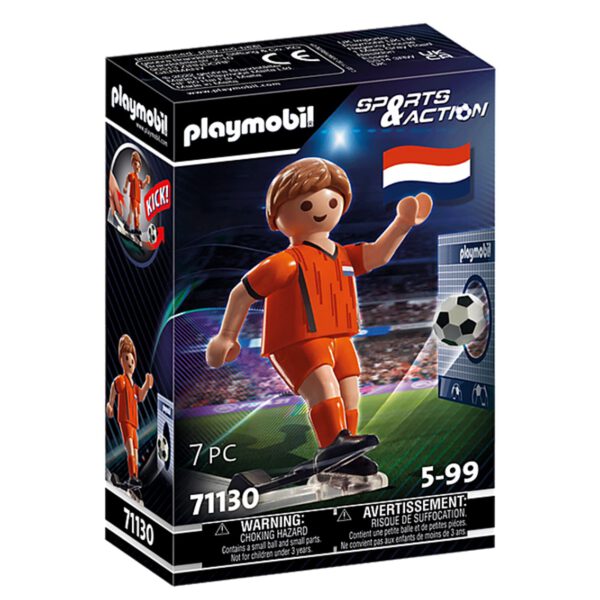 *Playmobil jugador de futbol -  paises bajos