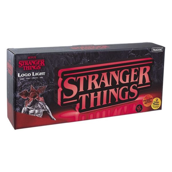 *Lampara paladone stranger things shaped logo light