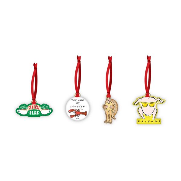 *Decoracion de navidad half moon bay friends set de 4
