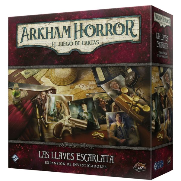 *Juego de mesa arkham horror: las llaves escarlata exp investigadores pegi 14