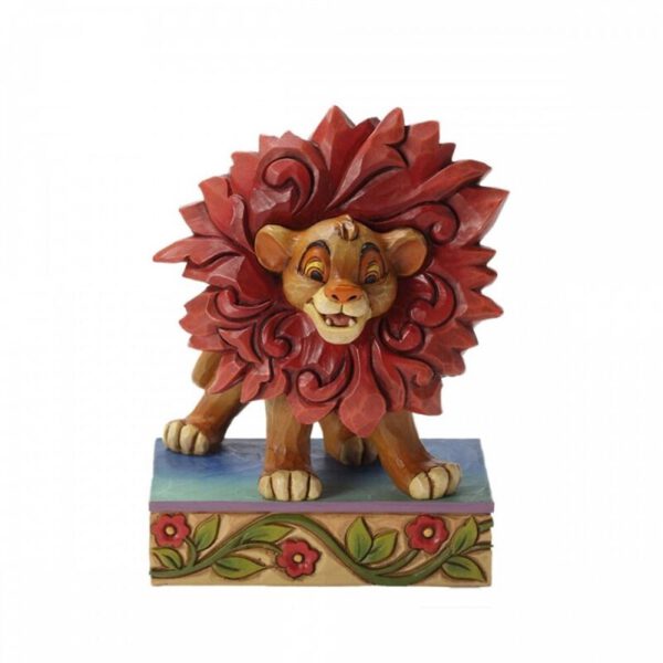 *Figura decorativa enesco disney el rey leon simba