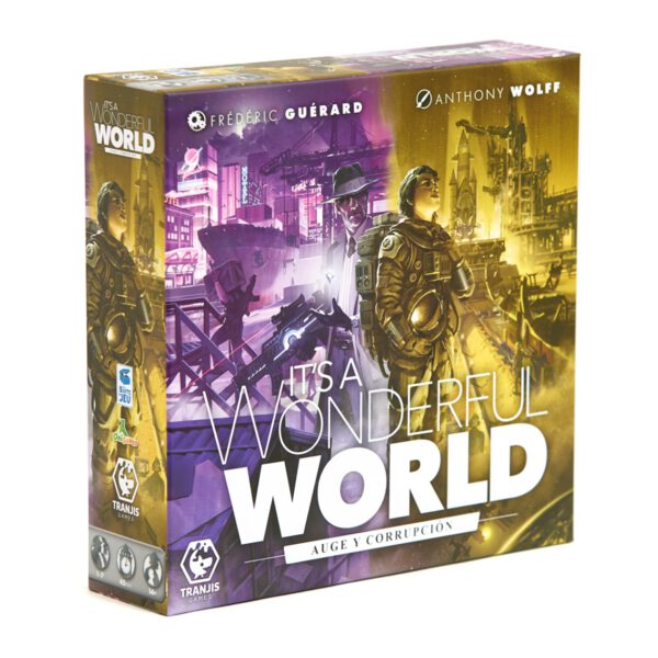*Expansion juego de mesa its a wonderful world -  auge y corrupcion