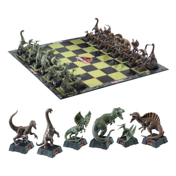 *Juego de mesa ajedrez the noble collection jurassic park
