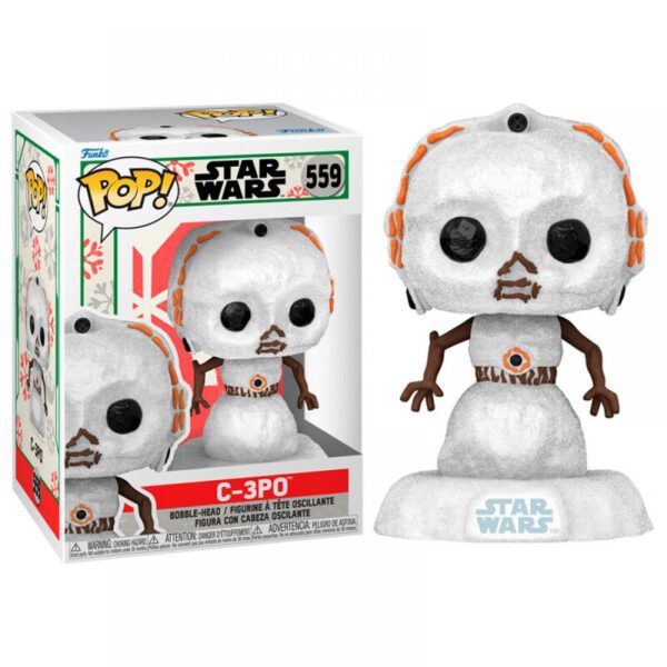 *Funko pop star wars holiday c - 3po 64335