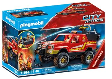 *Playmobil camion de bomberos