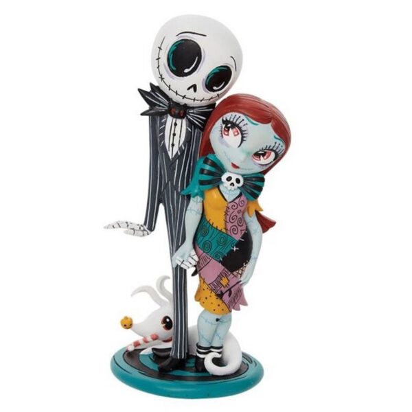 *Figura decorativa enesco disney jack sally y zero