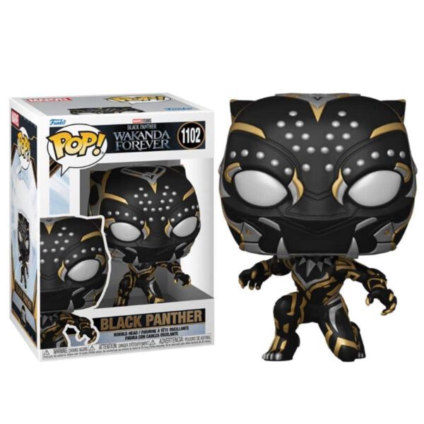 *Funko pop marvel black panther wakanda forever black panther 66718