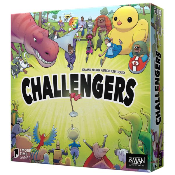 *Juego de mesa challengers pegi 8