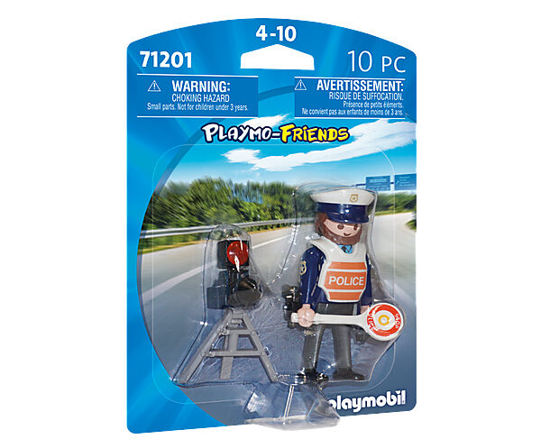 *Playmobil paymo - friends policia trafico