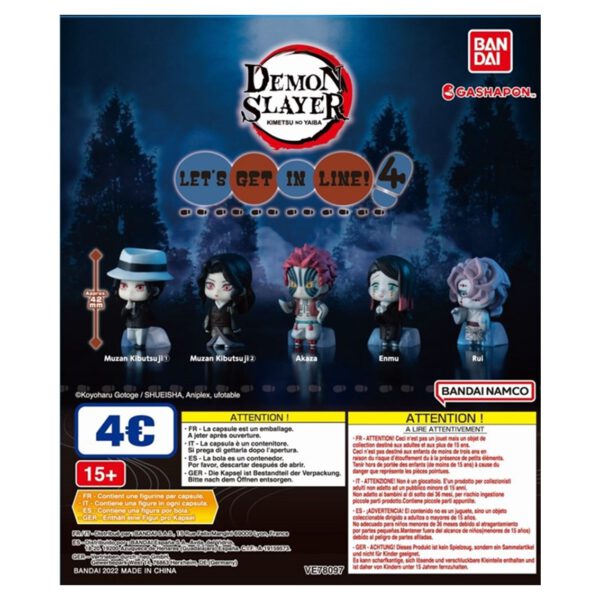 *Set gashapon figuras bandai lote 30 articulos kimetsu no yaiba demon slayer narabundesu 4