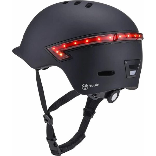 *Casco smart youin homologado led 58 - 61cm negro