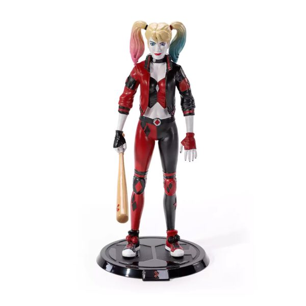 *Figura the noble collection bendyfigs dc comics harley rebirth