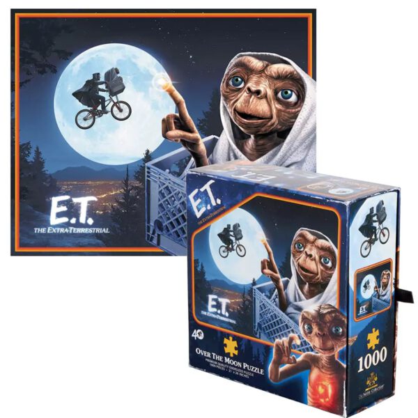 *Puzzle the noble collection e.t. el extraterrestre sobre la luna 1000 piezas