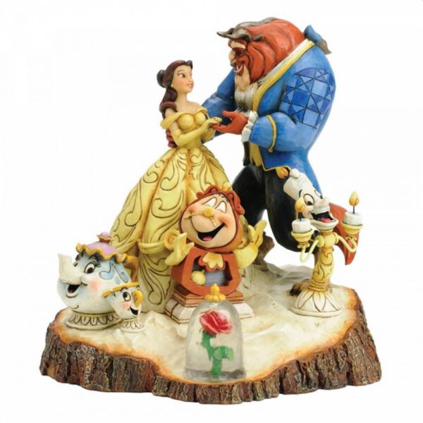 *Figura enesco disney la bella y la bestia by heart