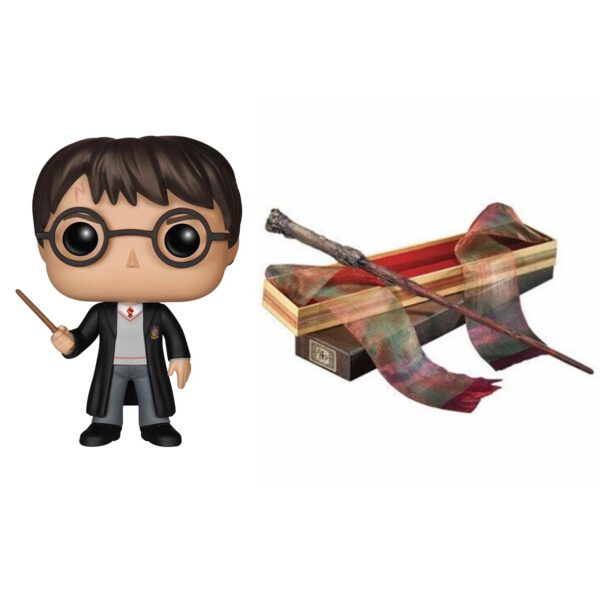 *Pack funko + varita harry potter -  harry potter