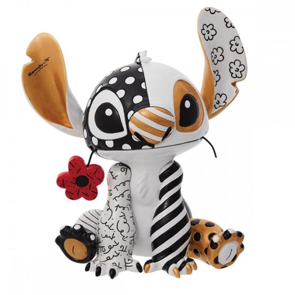 *Figura decorativa enesco disney stitch flor en la boca