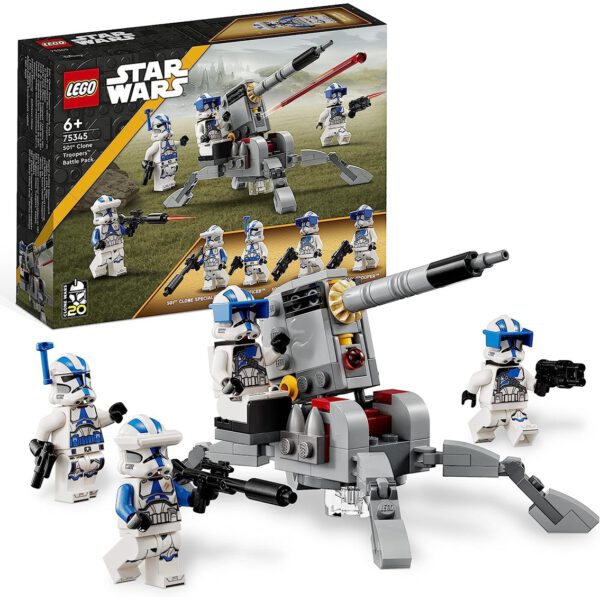 *Lego star wars pack de combate soldados clon de la 501