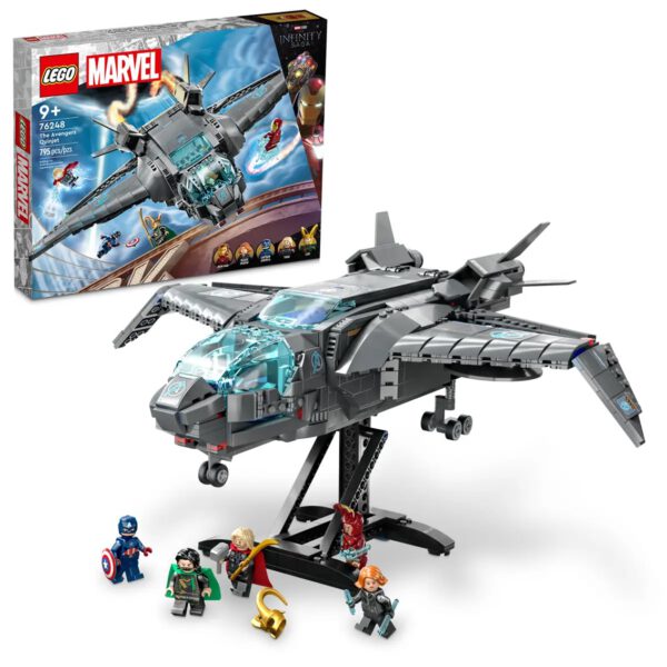 *Lego marvel infinity saga quinjet de los vengadores