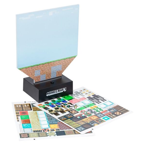 *Lámpara paladone minecraft construye tu nivel