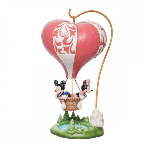 *Figura decorativa disney mickey & minnie globo aerostático