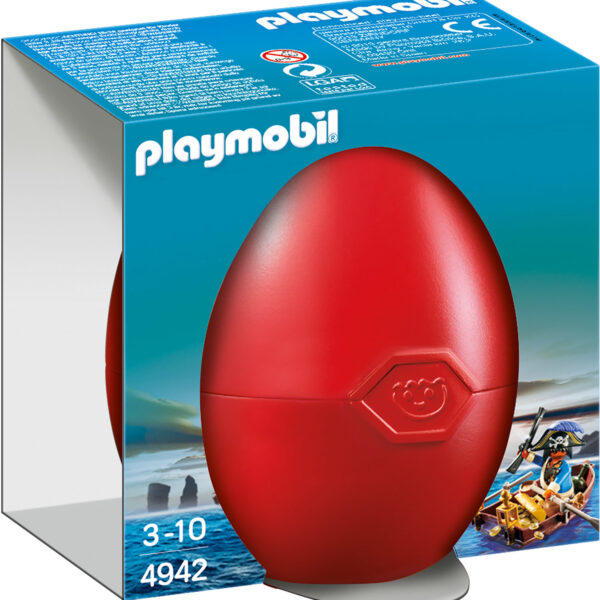 *Playmobil huevo pirata con bote