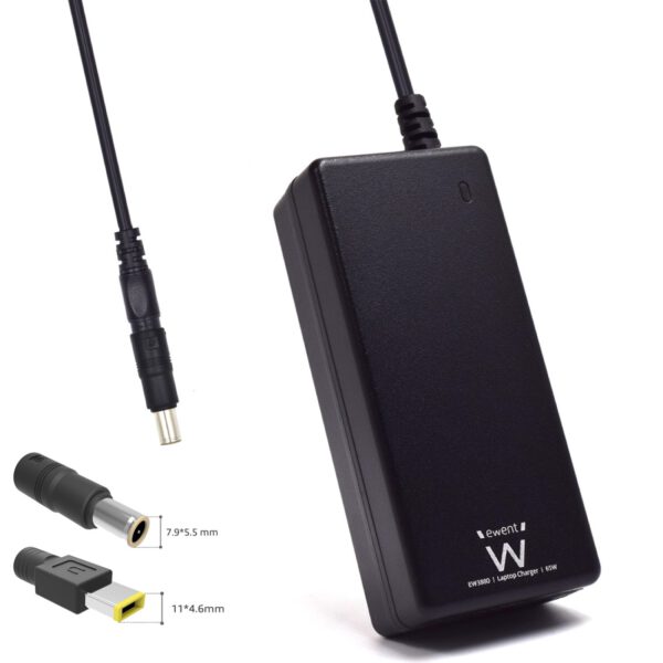 *Cargador ewent ew3897 para portatiles ibm - lenovo 65w 20v