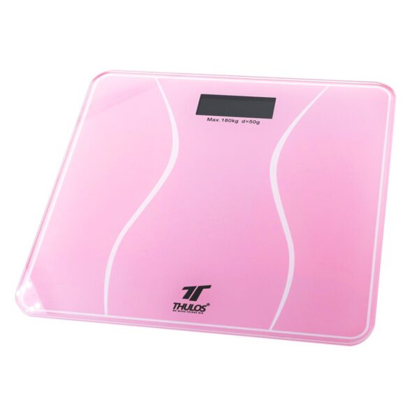 *Bascula de baño thulos th - bd119 rosa carga maxima 180kg