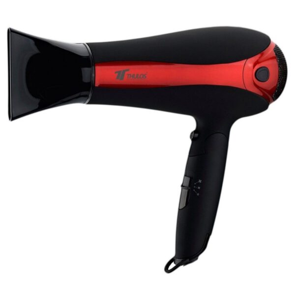 *Secador de pelo thulos th - hd2000 negro - rojo 2000w ionico