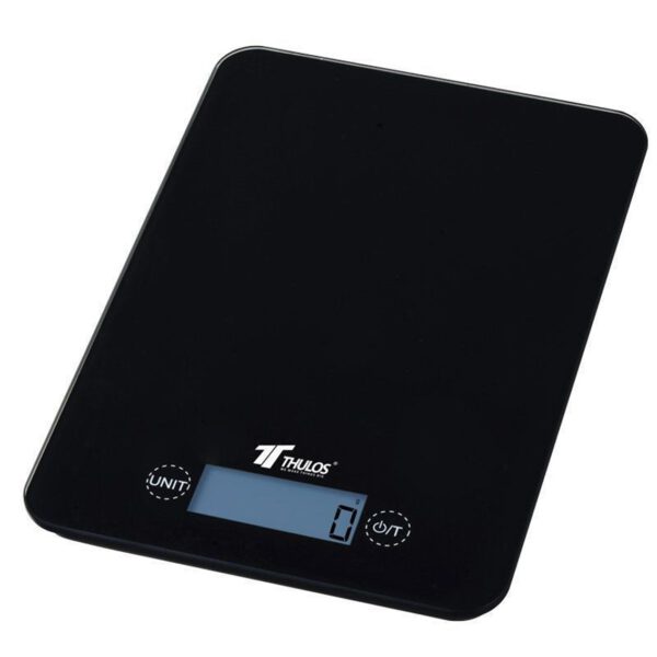 *Bascula de cocina digital thulos th - ds107 negro carga maxima 5kg