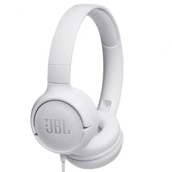*Auriculares jbl tune 500 -  microfono -  jack 3.5mm -  blanco