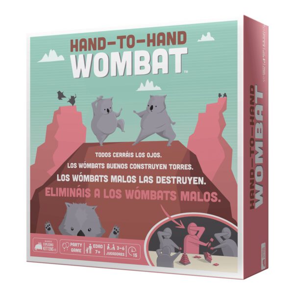 *Juego de mesa hand to hand wombat edad recomendada 7 años