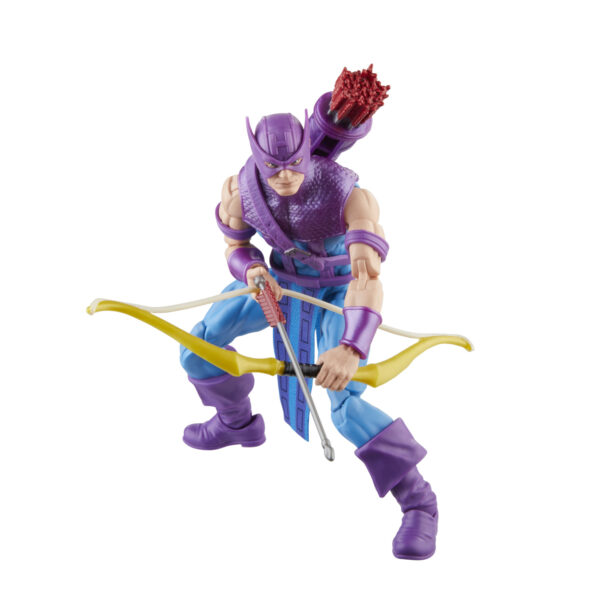 *Figura hasbro marvel legends avengers hawkeye skycycle 60 aniversario