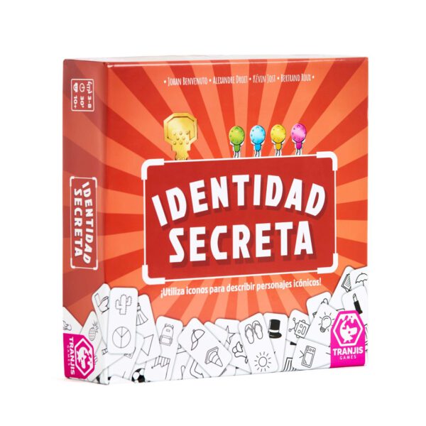 *Juego de mesa identidad secreta edad recomendada 10 años