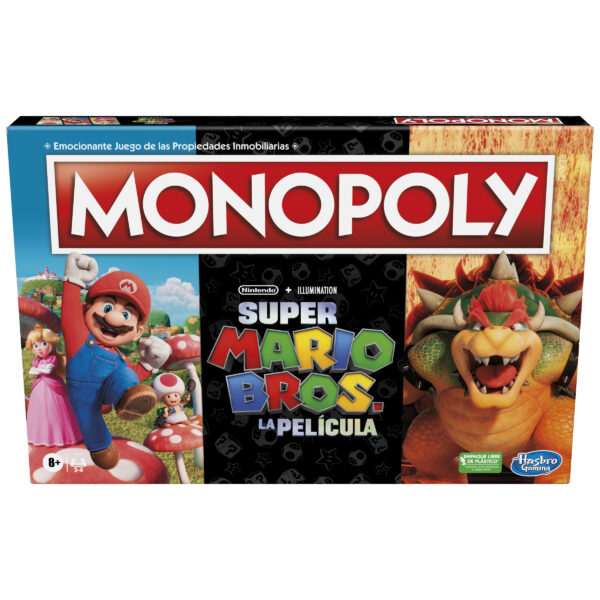 *Juego de mesa monopoly the super mario bros la pelicula