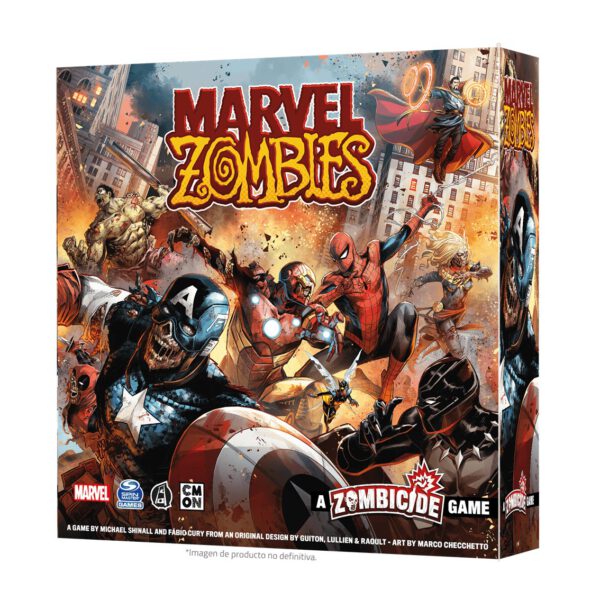 *Juego de mesa marvel zombies edad recomendada 14 años