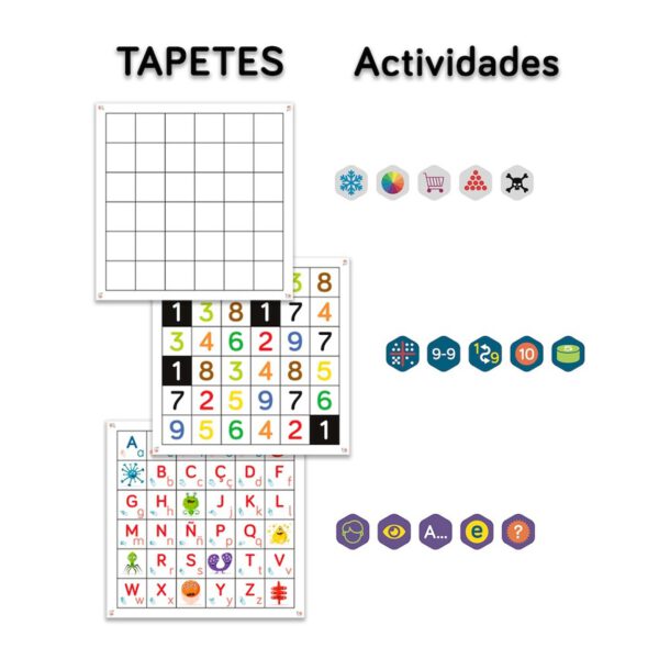 *Pack infantil tilk bee - bot tapete + actividades