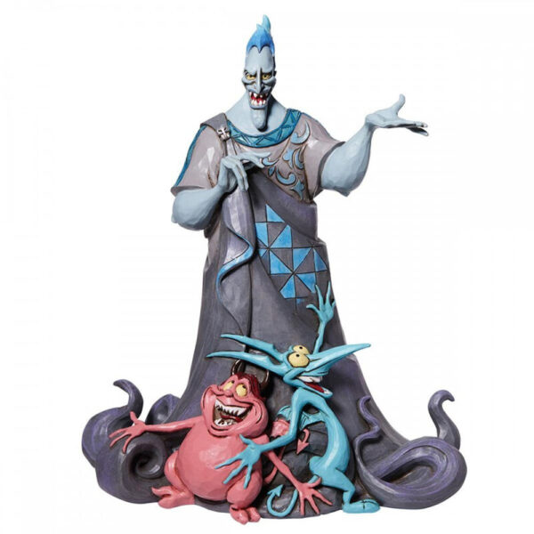 *Figura enesco disney hercules hades con miedo y panico