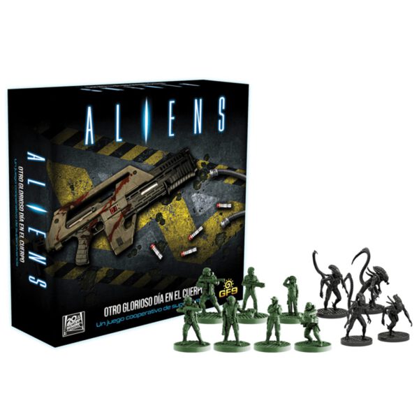 *Juego de mesa aliens: otro glorioso día en el cuerpo pegi 14
