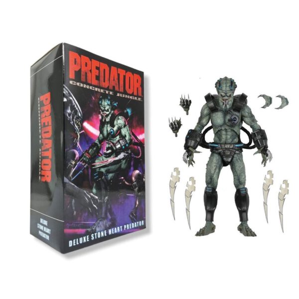 *Figura neca predator ultimate deluxe stone heart concrete jungle