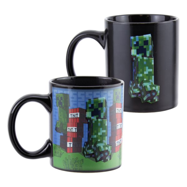 *Taza termica paladone minecraft creeper