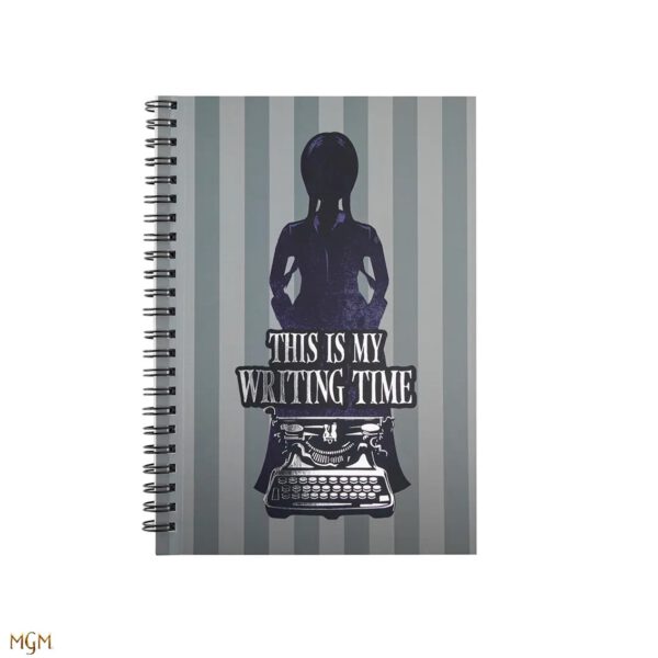 *Libreta cinereplicas wednesday addams this is my writing time