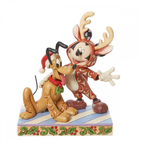 *Figura enesco disney mickey & pluto