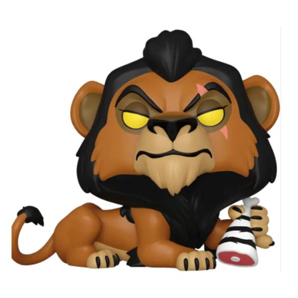*Funko pop disney el rey leon scar con trozo de carne